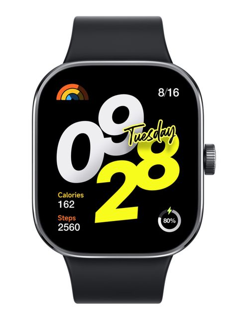 Smartwatch Redmi Watch 4 Negro-1