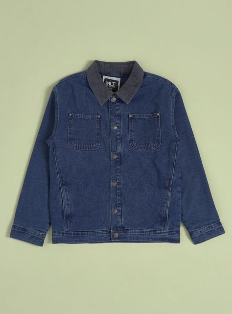 Chaqueta Denim con Cuello Cotelle-2