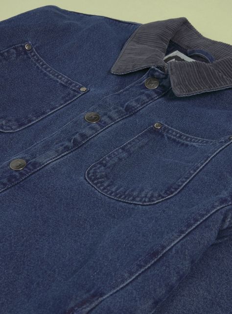 Chaqueta Denim con Cuello Cotelle-4