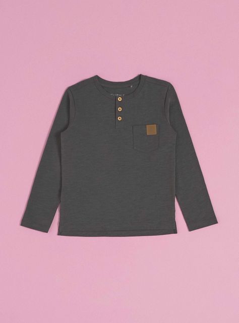 Polera Henley Bolsillo-2
