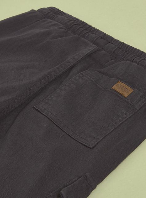 Pantalón Jogger Twill Bolsillo Cargo-4