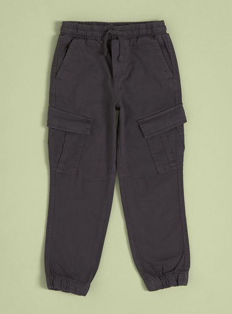 Pantalón Jogger Twill Bolsillo Cargo-2