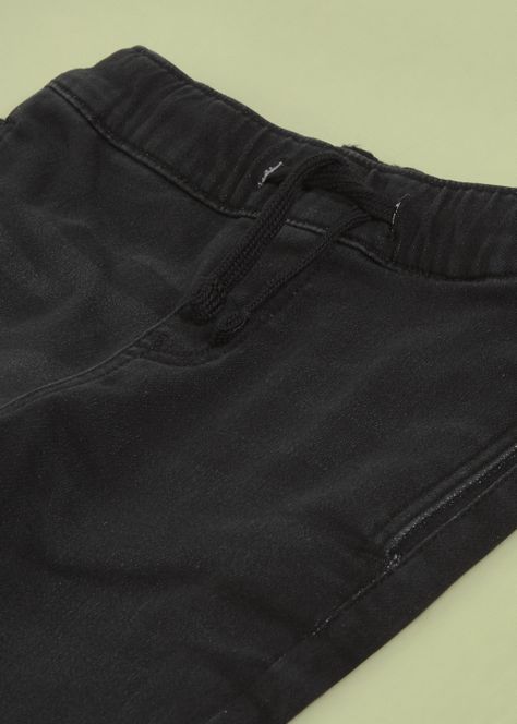 Jeans Jogger Knit Denim-3