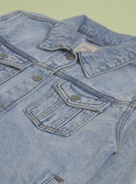 Chaqueta Estilo Bordado en Espalda-4
