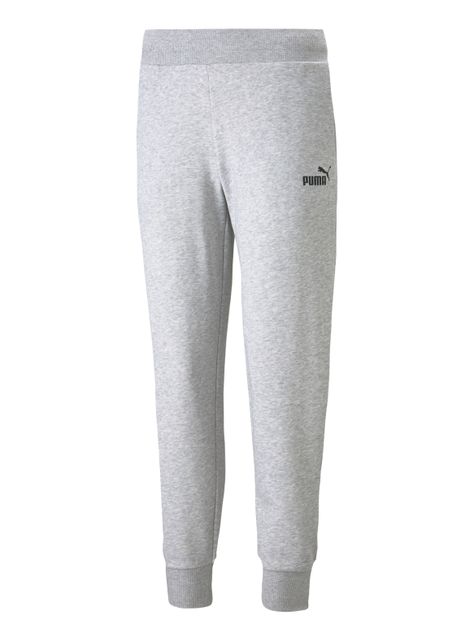 Pantalón Puma ESS Sweatpants FL cl Gris Mujer-0