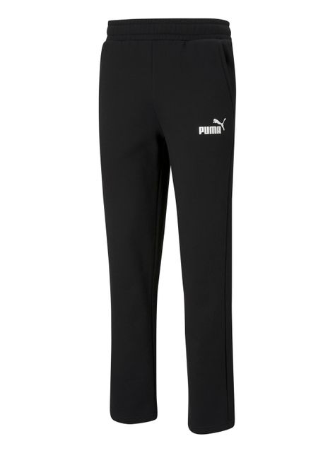 Pantalón Puma Ess Logo Pants FL op Negro Hombre-0