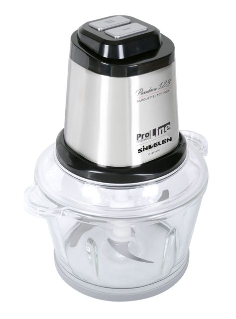 Picadora de Alimentos 1.8 Litros P-123TVIN Inox-1