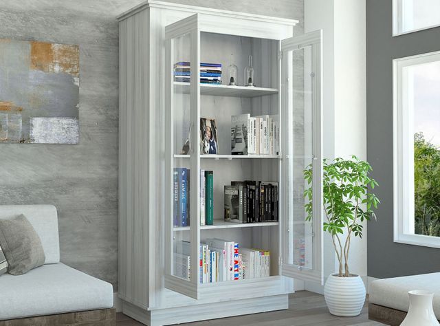 Vitrina Alcamo White Chic 2 Puertas TuHome-4