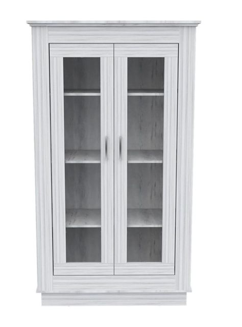 Vitrina Alcamo White Chic 2 Puertas TuHome-0