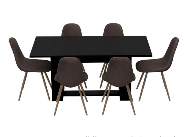 Mesa de Comedor Volterra 6 Personas TuHome-7