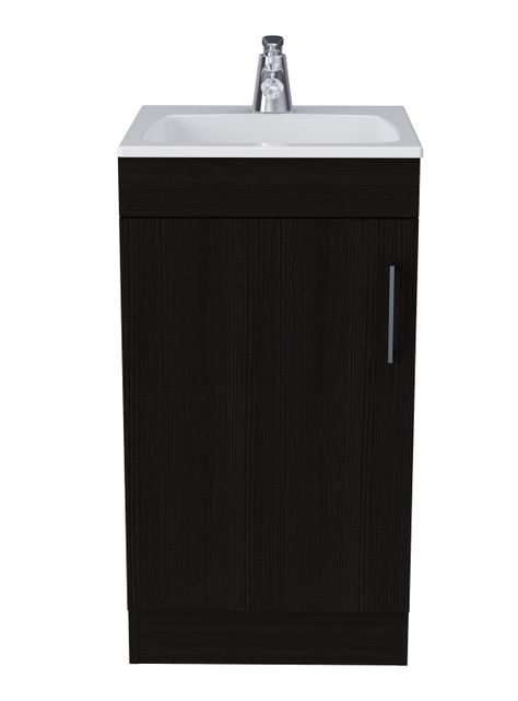 Mueble Lavamanos Madrid 1 Puerta Wengue-0