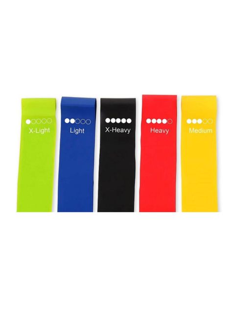 Set JKS Banda de Resistencia Latex 5 Niveles-1