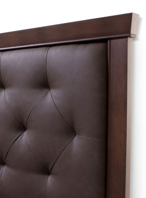 Set Muebles Respaldo King + Velador Brera Marrón-2