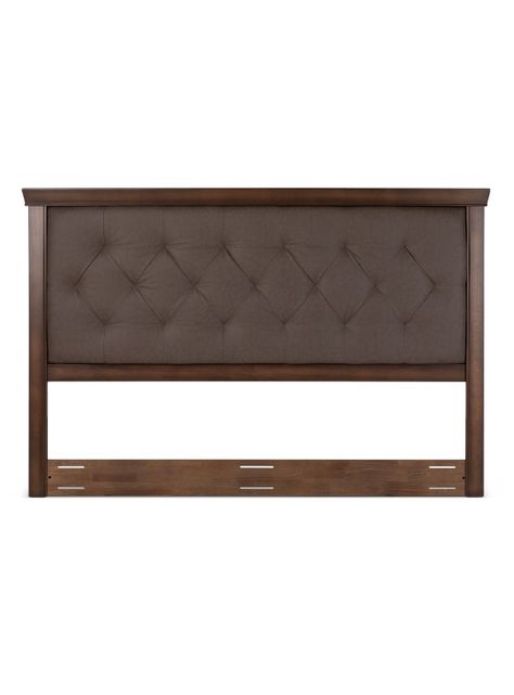 Set Muebles Respaldo King + Velador Brera Marrón-1