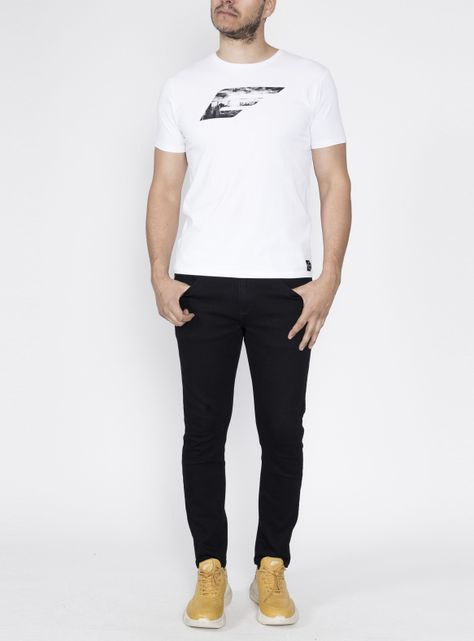 Jeans Ellus New Skinny Tiro Bajo Black-3