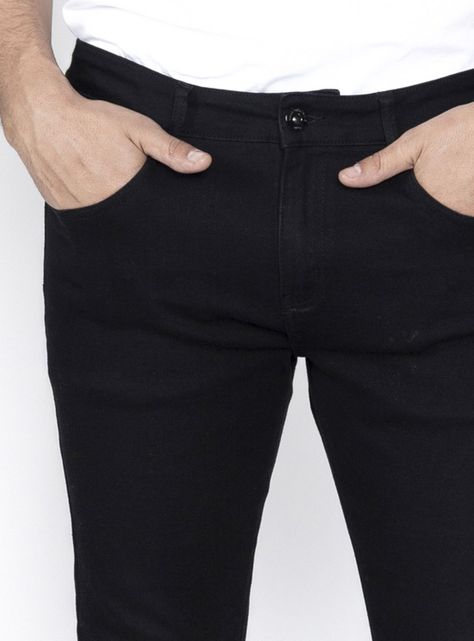Jeans Ellus New Skinny Tiro Bajo Black-2