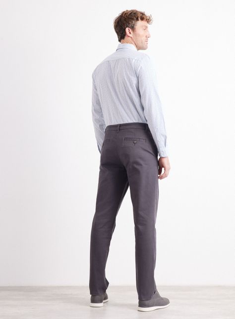 Camisa de Vestir Manga Larga Poplin Cuadros-5