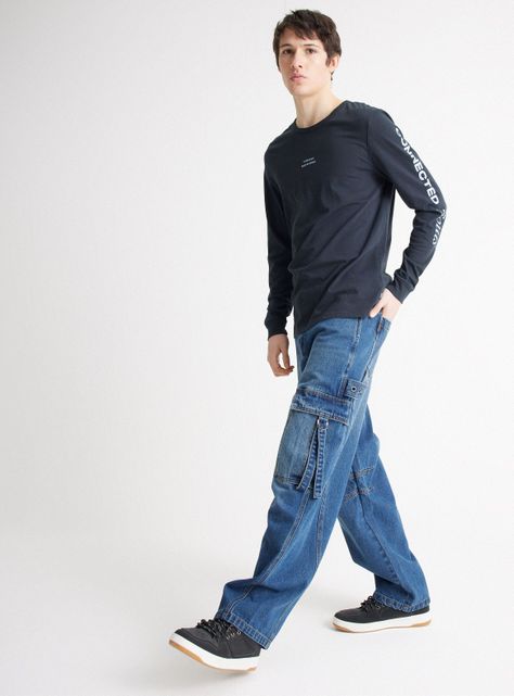Jeans Bolsillos Laterales-2