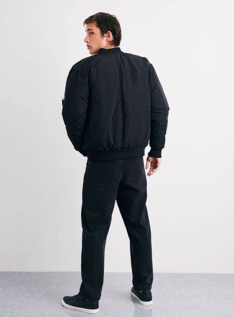 Chaqueta Bomber Utilitaria-5