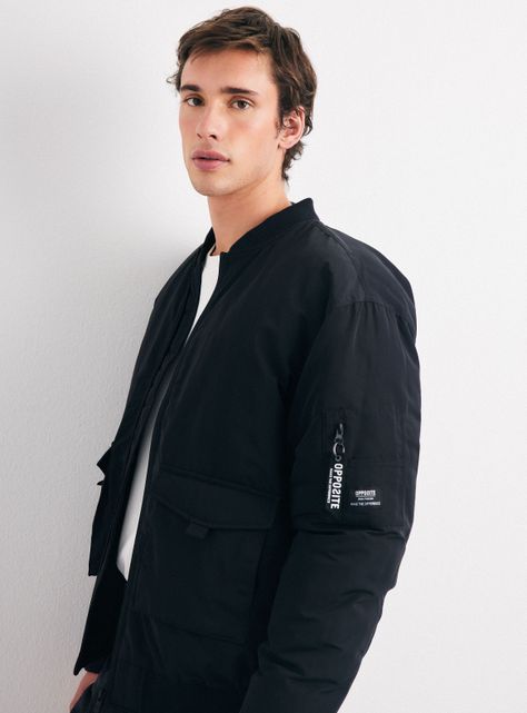 Chaqueta Bomber Utilitaria-2