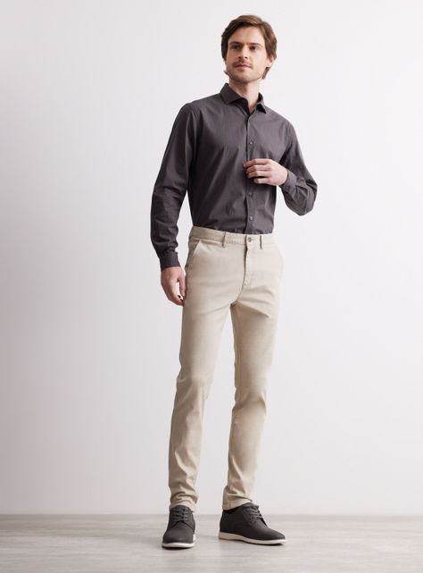 Camisa de Vestir Cuadros-4