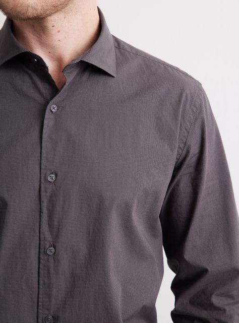 Camisa de Vestir Cuadros-3