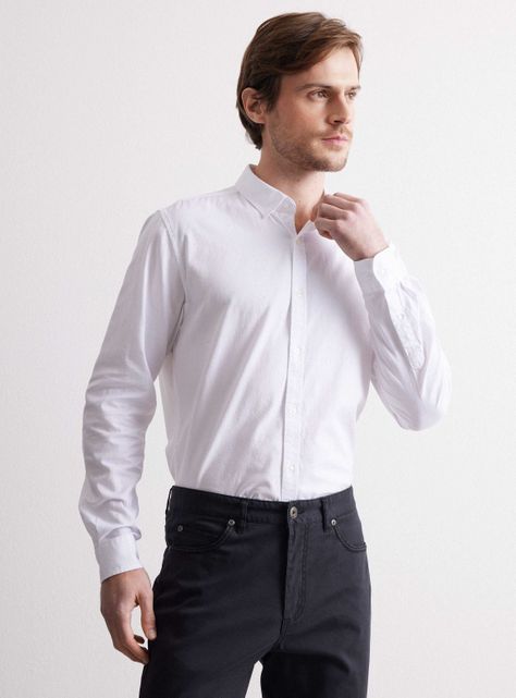 Camisa de Vestir Oxford Cuadros-0