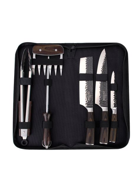Set Cuchillo + Tenedor + Pinzas-0