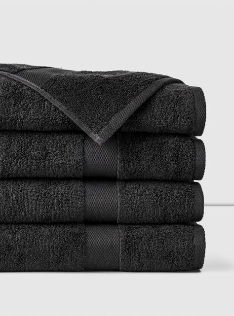 Toalla de Baño Negro 70x140 cm 500 g-1