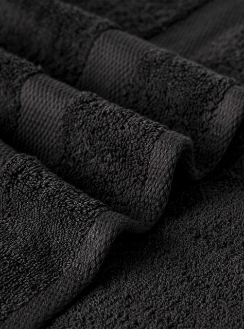 Toalla de Baño Negro 70x140 cm 500 g-2