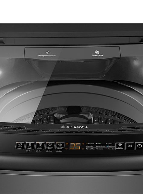 Lavadora Automática Superior 17 Kg Diamond Gray LMA7120WDGCL0-3
