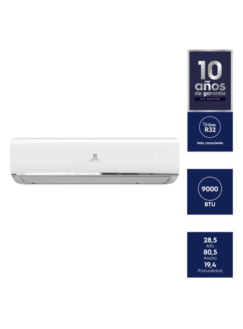 Aire Acondicionado Split Inverter Frío/Calor 9000 BTU EAIX09G5MABXW-2
