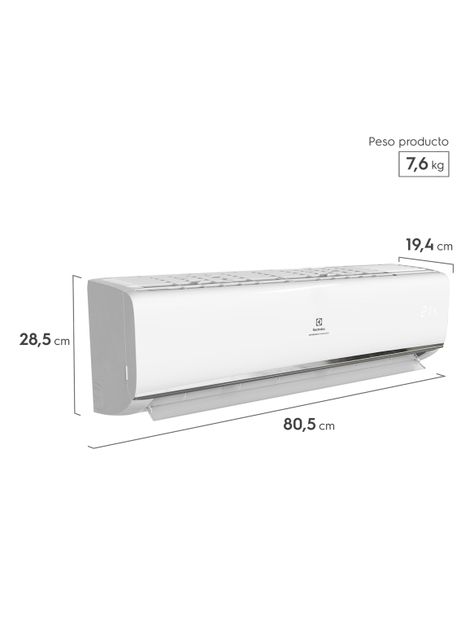 Aire Acondicionado Split Inverter Frío/Calor 9000 BTU EAIX09G5MABXW-1
