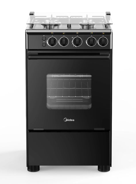 Cocina a Gas Licuado 4 Quemadores MCG-4QSGNSBK Negra-0