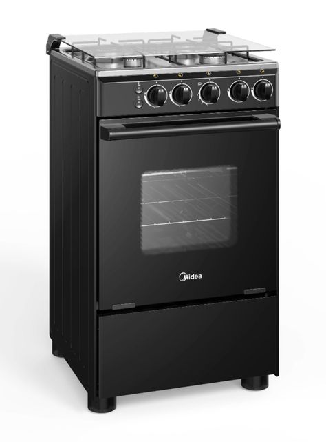 Cocina a Gas Licuado 4 Quemadores MCG-4QSGNSBK Negra-1