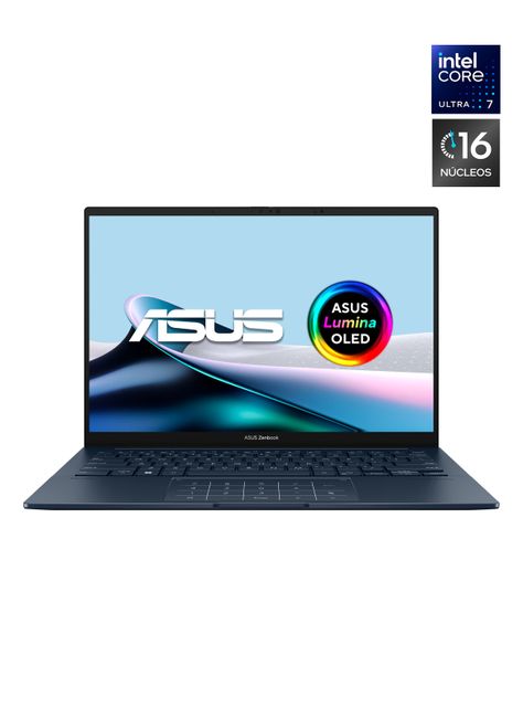 Notebook Zenbook 14 OLED UX3405 Intel Core i7 Ultra 16 Núcleos 16GB RAM 512GB SSD 14"  3K 120H-1