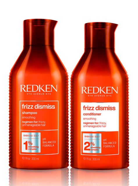 Set Frizz Dismiss Anti Frizz Shampoo 300ml + Acondicionador 300ml Redken-0