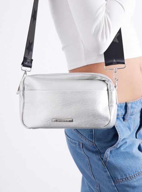 Cartera Bandolera con Bolsillo Frontal-1
