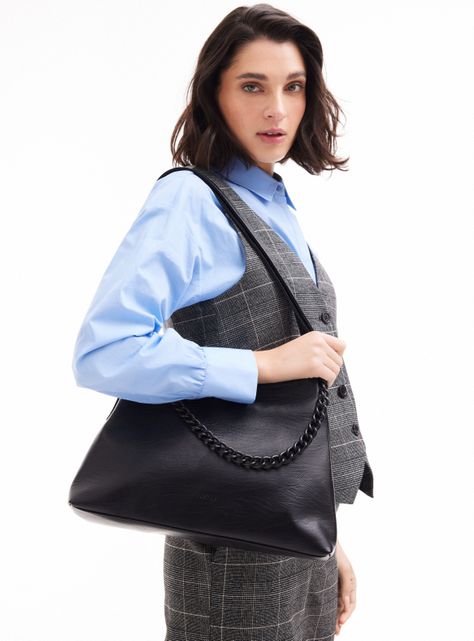 Cartera Con Cadena Decorativa-0