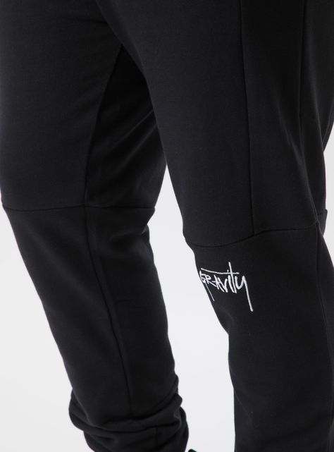 Jogger Color Block Bordado en Rodilla-2