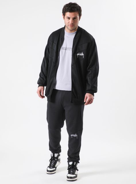 Polerón Deportivo Color Block Full Zipper-3