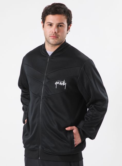 Polerón Deportivo Color Block Full Zipper-0