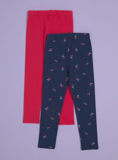 Calza Larga Bipack Estampada-3