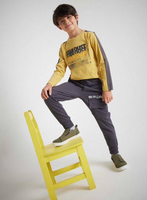 Pantalón Fleece Bolsillo Cargo-0