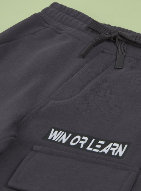 Pantalón Fleece Bolsillo Cargo-4