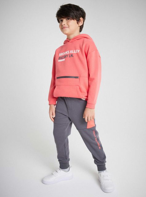 Pantalón Fleece Cortes Bicolor-0
