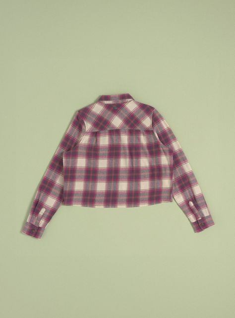 Blusa Cuadrillé Manga Larga-3