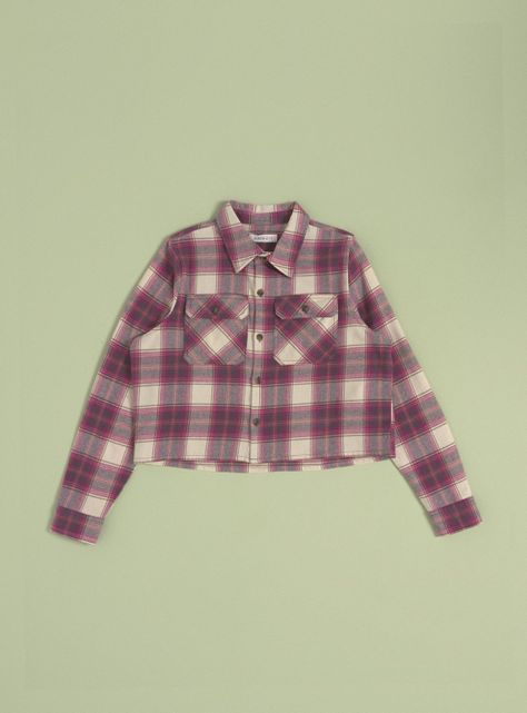Blusa Cuadrillé Manga Larga-2