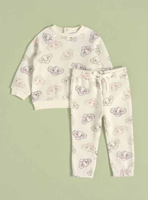 Conjunto Buzo Polerón y Pantalón Rey León Disney-0