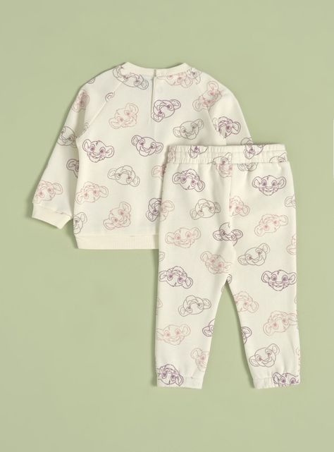 Conjunto Buzo Polerón y Pantalón Rey León Disney-1